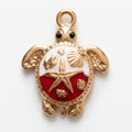 Étoile de Mer Rouge à Pois