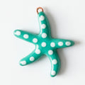 Étoile de Mer Turquoise à Pois